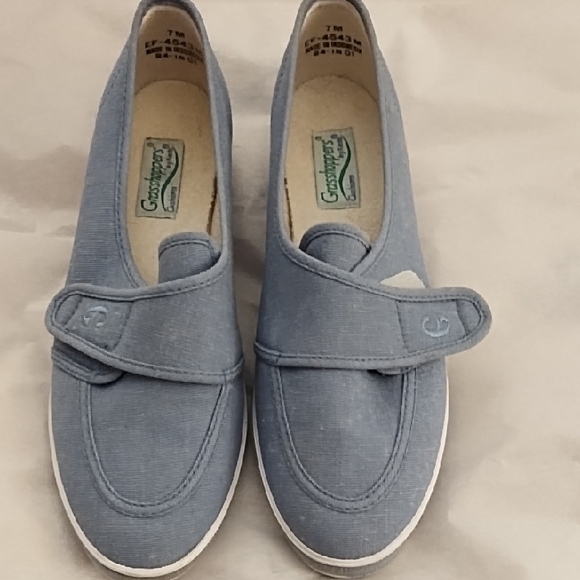 Grasshoppers Blue Slipon Casual Shoe Size 7 - Picture 1 of 9